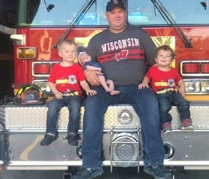 Brian Serdynski leaves behind his wife and three children under the age of 4. (Photo/GoFundMe)