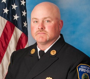 Hanover County Fire Lt. Brad Clark was killed when a tractor-trailer stuck a fire engine at a crash scene in 2018. The driver of the tractor-trailer, Lester Labarge, has been convicted of involuntary manslaughter. (Photo/Hanover County Fire-EMS Department Facebook)