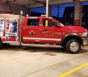Riley M. Ulrich, 18, was charged with obstructing emergency services after yelling at Nanty Glo Fire Department firefighters at a crash scene. (Photo/Nanty Glo Fire Department)