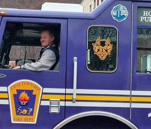 Coal Township Fire Department Captain Scott Dannheimer, 53, was responding to a house fire when he was found unresponsive. (Photo/Valley Regional Fire & Rescue)
