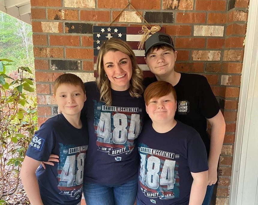 Coffee with Dan has helped Cierra and her boys get out of their sadness.