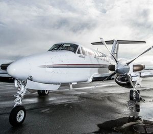 A Guardian Flight Beechcraft King Air B200, similar to the air ambulance that crashed in January 2019. (Courtesy Guardian Flight)