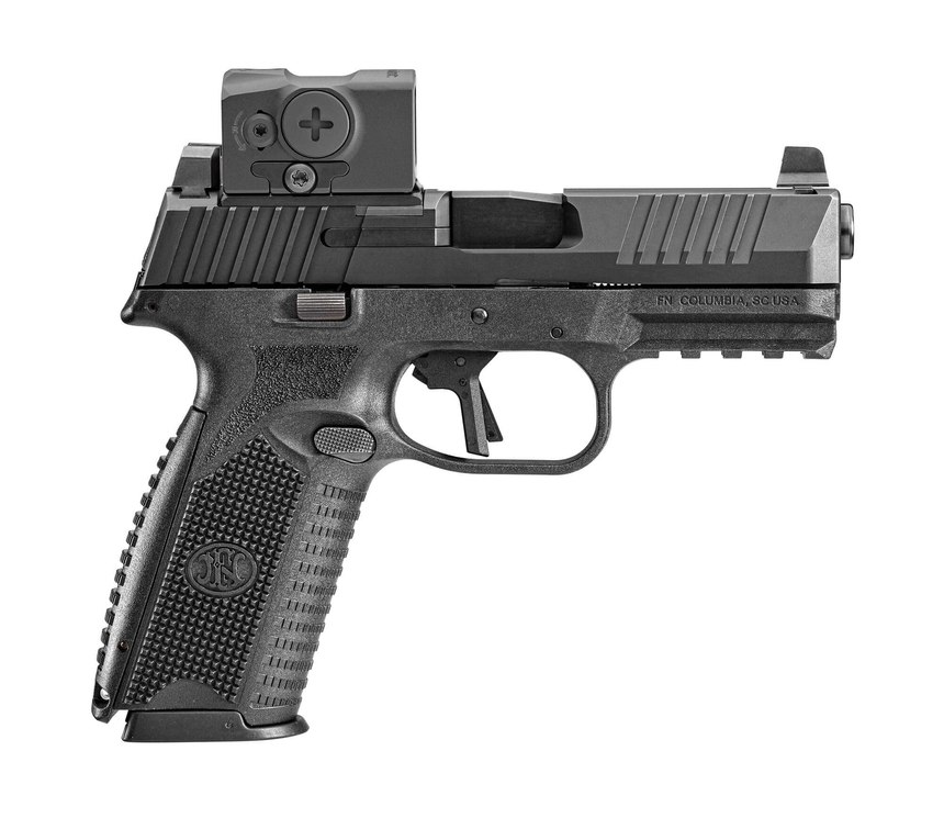 The grip texture on this duty handgun is by far the best I’ve ever experienced from any duty handgun manufacturer.