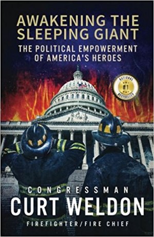 The book tells Weldon’s story from growing up in a fire service family, joining the fire department, becoming politically active and making a difference in Washington D.C. (Photo/Amazon)