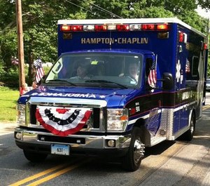 The ambulance corps statement noted this course of action, like all the other ones taken by the service, was made in the best interest of the community. (Photo/Hampton-Chaplin Ambulance)