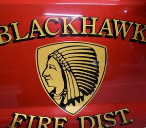 Fire Chief John Trail said Brandon Cox joined the Blackhawk department in November and was
