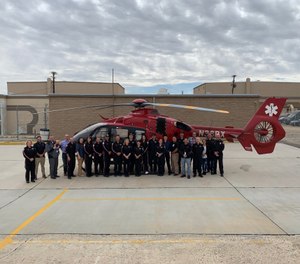 The new base will work closely with American Medical Response of San Bernardino County and will also operate alongside the company’s first Victorville location run in partnership with the San Bernardino County Fire Department. (Photo/REACH Air Medical Services)
