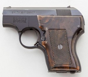 Smith and Wesson .22 caliber semi-automatic handgun