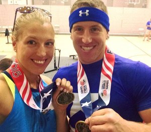 Sara and Erik Shisslak competed as a team for many United States Police & Fire Championships.