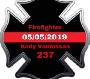 Christopher Fire Department Volunteer Firefighter Kody Vanfossan died fighting a multi-alarm commercial fire. (Photo/Christopher Fire Department)
