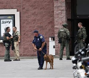 The theater complex at which an active shooter attempted an attach on August 5, 2015 sits in a commercial area in Antioch, a middle-class community in the southern part of Nashville.