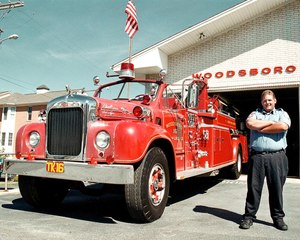 The Woodsboro Volunteer Fire Company chief answered the call. A dispatcher told him the Pentagon needed Woodsboro’s 1950s era Mack Ladder Truck 16 to help contain the fire that started after American Airlines Flight 77 crashed into the building.