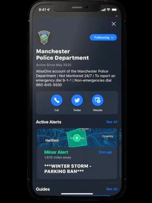 Atlas One, a free app, also provides the public with a verified source of public safety information.