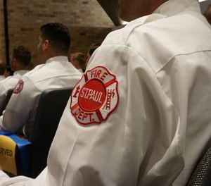 The newest additions to the fire department graduated after completing 14 weeks of training. (Photo/St. Paul Fire Department)