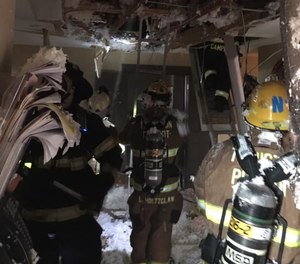 While the repairs will realistically take five months, depending on weather and if Disaster Team comes across any surprise issues, county officials are hopeful that it will be done as quickly as possible. (Photo/Daviess County Fire Department)