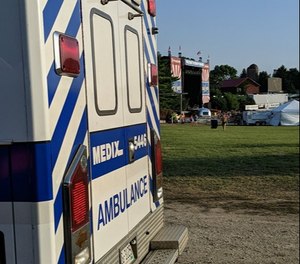 Scott DeVault, an EMT at Medix Ambulance Services, wanted to relieve his friend and fellow EMT Bob Gillman of the financial stress after his cancer diagnosis. (Photo/Medix Ambulance Service)