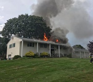 The house was posted unfit for occupancy and fire officials are investigating the exact cause of the blaze.
