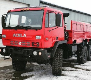 General Truck Body will introduce a highly-modified Acela Monterra 6x6 High Water/Flood Rescue Truck at the 2019 Fire Department Instructor’s Conference trade show April 8-13 in Indianapolis, booth #9249.
