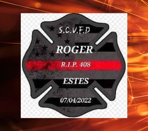 The South Claiborne Volunteer Fire Department changed its Facebook profile image to reflect the loss of Volunteer Firefighter Roger Estes.