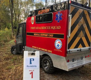 The squad currently has around 80 members, eight of whom are full-time paid staff members, and around two dozen of whom are part-time paid staff members. (Photo/Clinton First Aid & Rescue Squad)