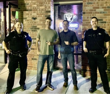 Fire captain, retired Army lieutenant detain armed robbery suspect