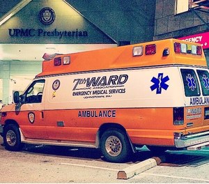 Authorities say 7th Ward EMS personnel and a Johnstown police officer were attacked by a patient, who will now stand trial on multiple charges.