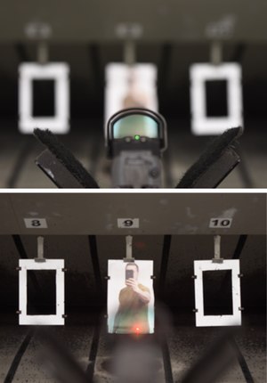 RDS let you focus on the threat, not the front sight.