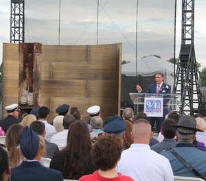 Brigadier General John J. Driscoll, commander of the Massachusetts Army National Guard, said the events of Sept. 11 “permanently altered our way of life that still affects us today.”