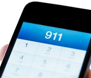 Take a deep breath while calling to focus and calm yourself. (Photo/Georgia Emergency Management Agency)