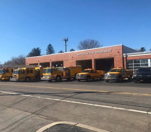 A man is accused of ramming his car into a smoke shop to steal nitrous oxide cartridges, inhaling the nitrous oxide to get high, crashing his car into the Mattydale Fire Department station and attacking an EMT who tried to help him.