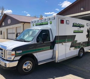 Michigan Area Ambulance Service in Michigan, North Dakota, has won the Northeast Regional Service of the Year award after nearly closing last year. Two of the service's volunteers also received awards from the North Dakota Emergency Medical Services Association. (Photo/Michigan Area Ambulance Service Facebook)