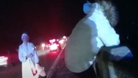 Video: Va. officer dressed as Mrs. Claus coaxes distressed woman from bridge