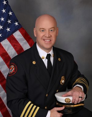 Davie Fire Rescue Assistant Fire Chief Daniel Moran