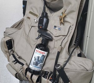 Arrest My Vest natural odor eliminator is strong enough for body armor, safe enough for kids. (image/Arrest My Vest)