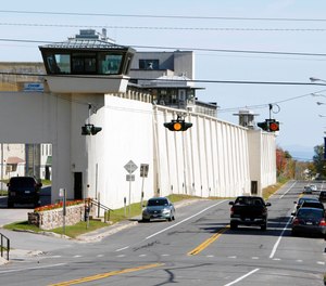 In this Oct. 6, 2011 photo, motorists travel by Clinton Correctional Facility in Dannemora, N.Y.