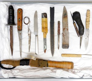 “Shivs” or “shanks” are stabbing knives that can be made from shaved-down items like plastic toothbrushes, strips of metal or wood.
