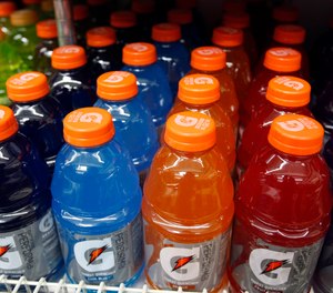 Volunteer firefighters currently have to bring their own electrolyte replacement drinks.
