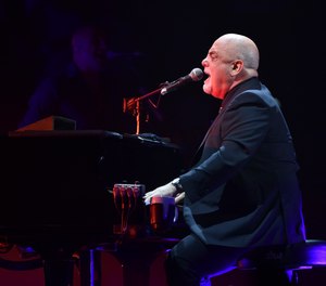 Musician Billy Joel performs during his 100th lifetime performance at Madison Square Garden on Wednesday, July 18, 2018, in New York.