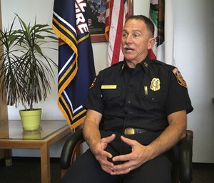 Department of Forestry and Fire Protection Director Ken Pimlott said officials should consider banning home construction in vulnerable areas. (Photo/AP)