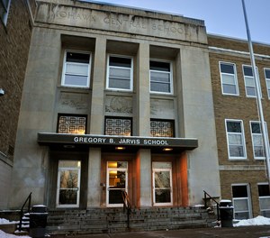 This Feb. 1, 2010 file photo, shows Gregory B. Jarvis Junior/Senior High School in Mohawk, NY. At the beginning of the 2019-2020 academic year, New York became the first state to allow schools to petition courts for temporary removal of firearms from people believed to be a danger to themselves or others.