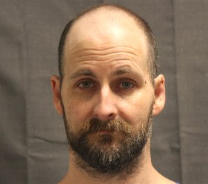 This undated photo provided by Audrain County, Mo., Sheriff's Office shows Michael Dale Eisenhauer, a physically and mentally disabled inmate who died after Ryan Wade Blair attacked him in June of 2019. (Audrain County Sheriff's Office via AP)