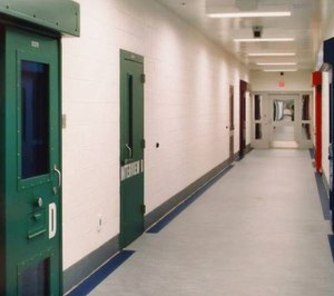 This photo, provided by the Shenandoah Valley Juvenile Center, shows part of the interior of the building in Staunton, Va.