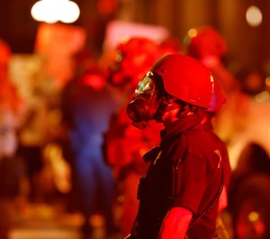 The year 2020 has been a time of trials and tribulations for law enforcement. (AP Photo/David Zalubowski)