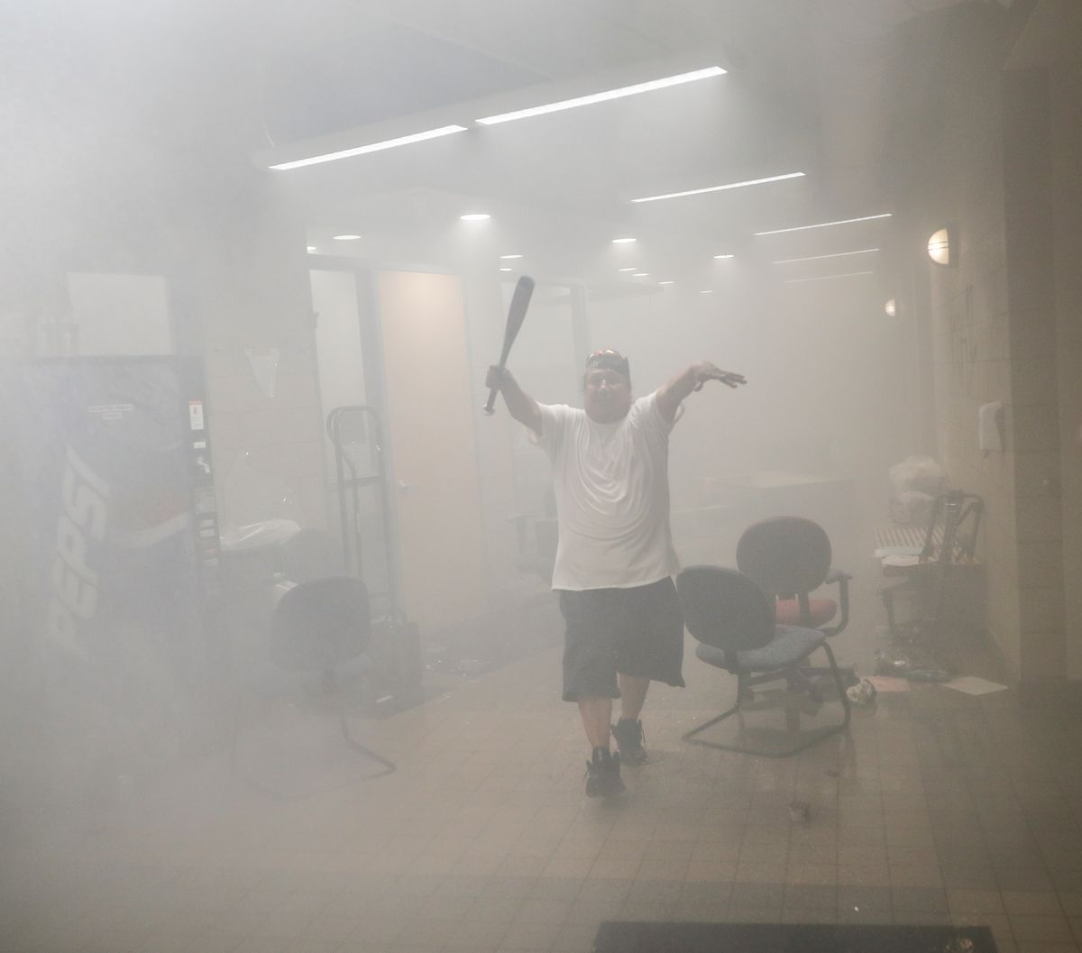 Defend the house: Protecting police buildings and personnel