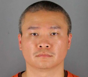 A mugshot of ex-Minneapolis police officer Tou Thou who has been charged with aiding and abetting fellow ex-cop Derek Chauvin in the killing of George Floyd.