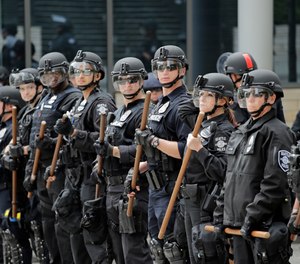 Across the country, officers honorably showed up for duty to ensure Americans could peaceably assemble.