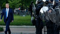 Officials deny LEOs cleared Lafayette Square protesters for Trump's photo