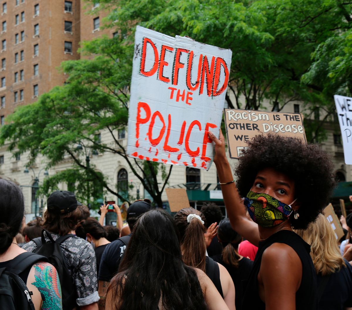 When Protesters Cry 'defund The Police,' What Does It Mean?