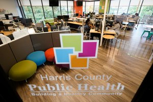 Contact tracers work at Harris County Public Health contact tracing facility Thursday, June 25, 2020, in Houston. Texas Gov. Greg Abbott said Wednesday that the state is facing a