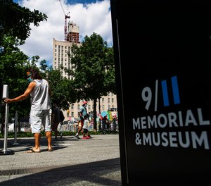 The speakers will read the names of the nearly 3,000 victims who lost their lives in the Sept. 11, 2001 attacks following social distancing measures.